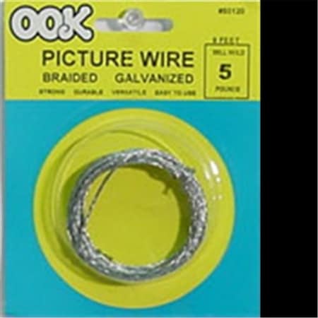 Sticky Situation 50125 75 lbs. Ook Braided Picture Wire, 12PK ST3571371